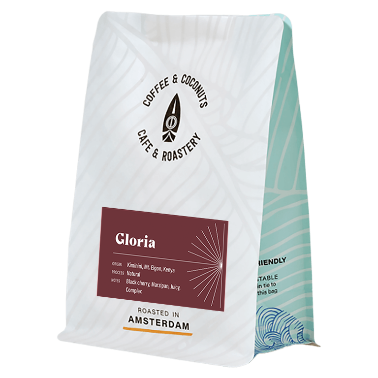 Gloria Kenya - Coffee Beans | Black Cherry, Marzipan, Juicy, Complex | Medium