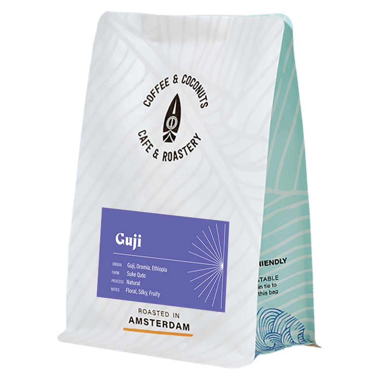 Guji Ethiopia - Coffee Beans | Berries, Tropical Fruit, Flower | Light Body | Coffee & Coconuts