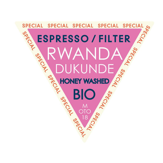 Rwanda Dukunde - Coffee Beans | Orange, Chamomile, Caramel, Honey | 2000 - 2200m