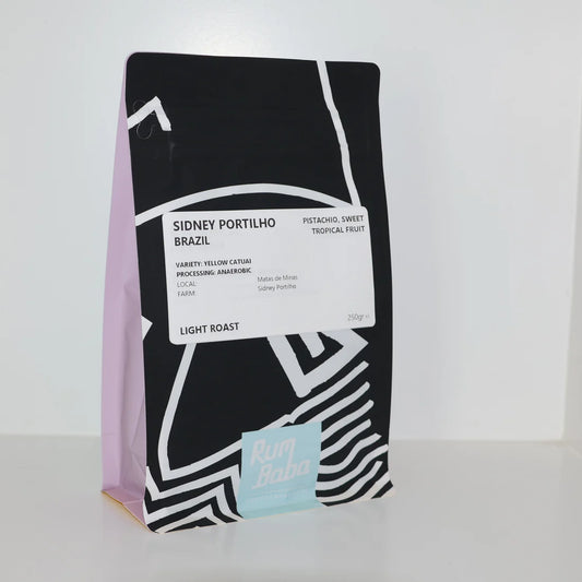 Brazil Sidney Portilho - Coffee Beans | Pistachio, Tropical fruit | Light